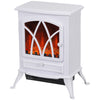 DodiOnline 1kW-2kW Vintage Electric Fireplace Heater - White