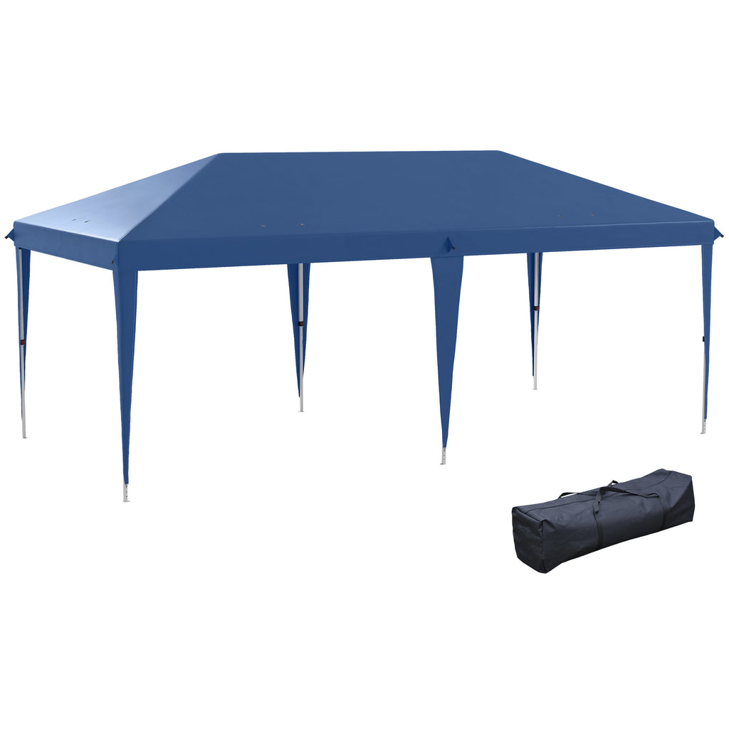DodiOnline 6 x 3(m) Garden Large Gazebo Canopy Waterproof Outdoor Party Tent Marquee