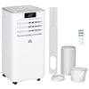 DodiOnline 10000 BTU Air Conditioning Unit, 3-in-1 Portable Air Conditioner, Dehumidifier, Cooling Fan with Remote Control, LED Display, 2 Speeds, 24H Timer, Window Venting Kit, 22m²
