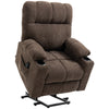 DodiOnline Electric Riser and Recliner Chair for Elderly, Power Lift Recliner Chair with Remote Control, Dark Brown