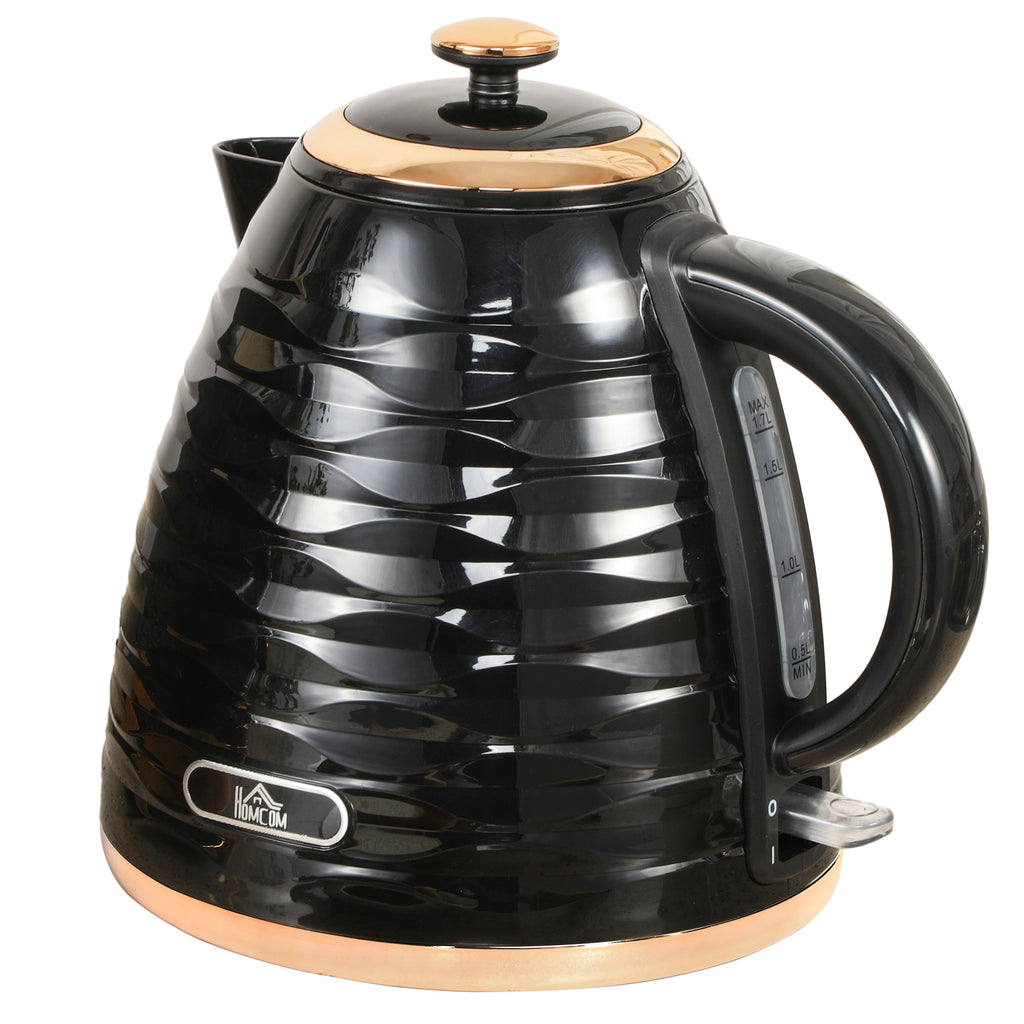 DodiOnline 3kW Rapid Boil Honeycomb Kettle - Black