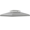 DodiOnline Gazebo Roof Replacement, for 3 x 4m Frames - Light Grey