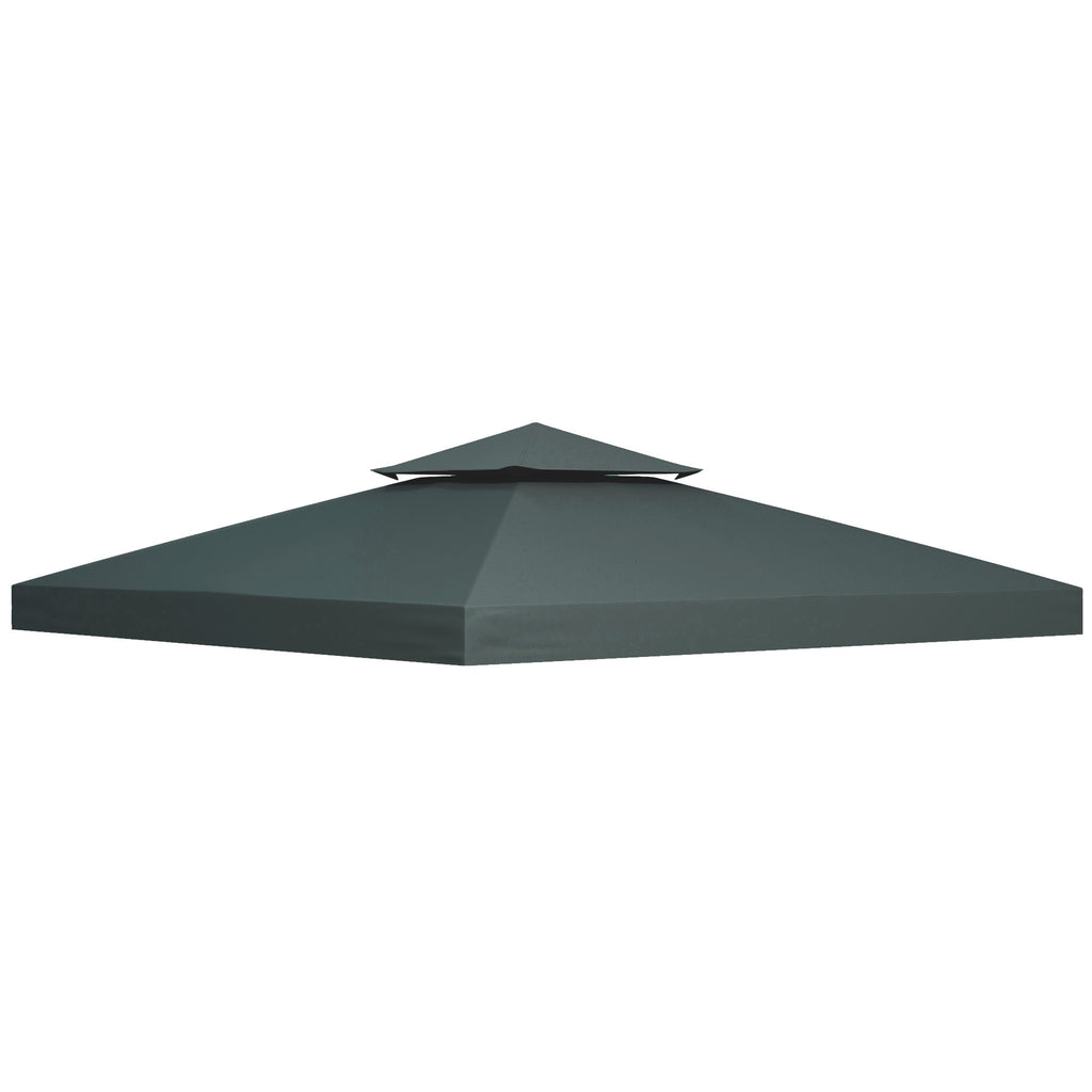 DodiOnline Gazebo Roof Replacement, for 3 x 3(m) Frames - Grey