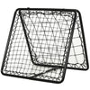 DodiOnline Angle Adjustable Double Sided Rebounder Net Training Aid Target Soccer Goal Kickback For Football, Baseball, Basketball - 75L x 75W cm